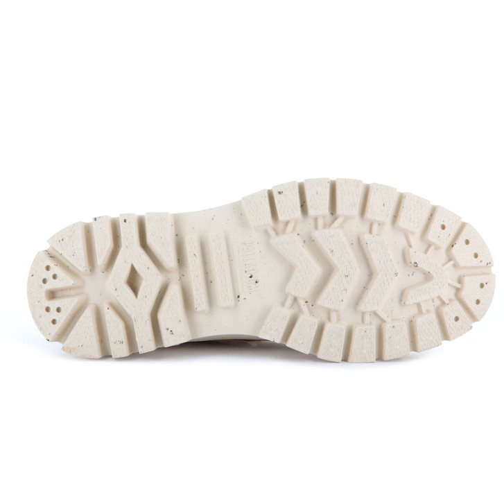 Palladium Pallashock Mid Organic Laarzen Dames Beige | NL 96CAZTE